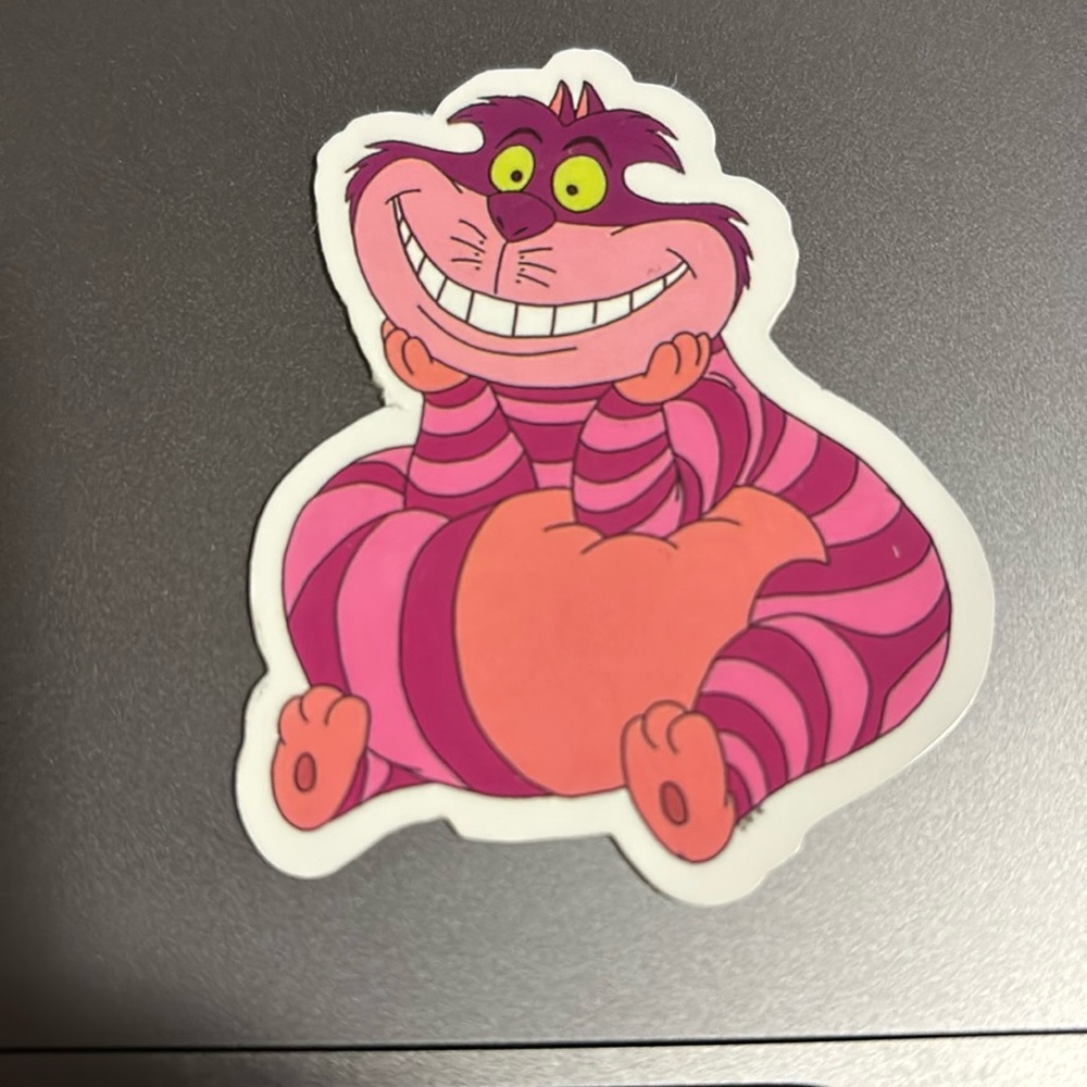 CHESHIRE CAT STICKER